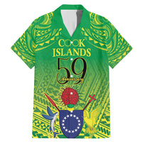 Cook Islands Constitution Day Family Matching Mermaid Dress and Hawaiian Shirt Kuki Airani Since 1965
