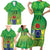 Cook Islands Constitution Day Family Matching Short Sleeve Bodycon Dress and Hawaiian Shirt Kuki Airani Since 1965