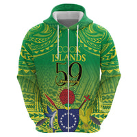 Cook Islands Constitution Day Hoodie Kuki Airani Since 1965