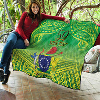 Cook Islands Constitution Day Quilt Kuki Airani Since 1965