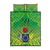 Cook Islands Constitution Day Quilt Bed Set Kuki Airani Since 1965