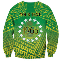 Cook Islands Constitution Day Sweatshirt Kuki Airani Since 1965