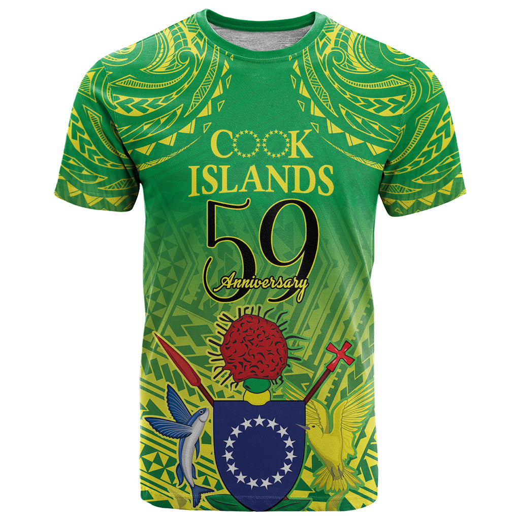 Cook Islands Constitution Day T Shirt Kuki Airani Since 1965