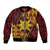 Personalised Tonga Haapai High School Bomber Jacket Special Kupesi Pattern