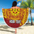 Personalised Tonga Niuatoputapu High School Beach Blanket Special Kupesi Pattern