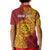 Personalised Tonga Niuatoputapu High School Kid Polo Shirt Special Kupesi Pattern