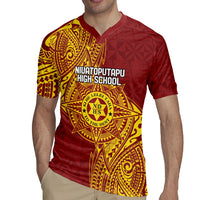 Personalised Tonga Niuatoputapu High School Rugby Jersey Special Kupesi Pattern