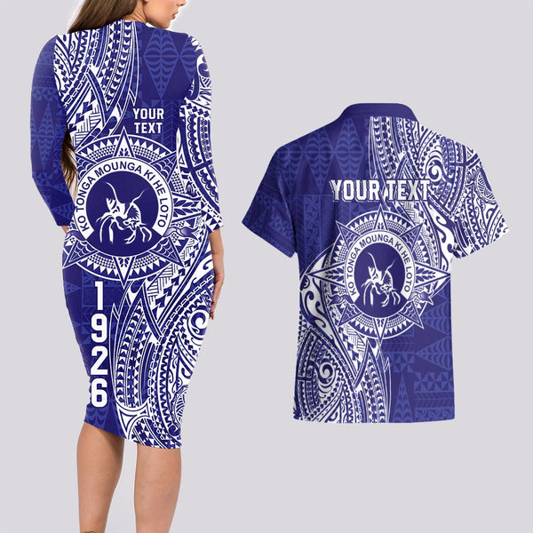 Queen Salote College Tonga Off Shoulder Long Dress Kupesi Style - Ver02 LT7 main image 1
