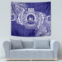 Personalised Tonga Queen Salote College Tapestry Kolisi Fefine 1926 Special Kupesi Pattern