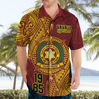 Personalised Tonga Vava'u High School Hawaiian Shirt Since 1985 Special Kupesi Pattern