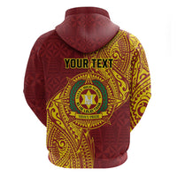 Personalised Tonga Vava'u High School Hoodie Since 1985 Special Kupesi Pattern