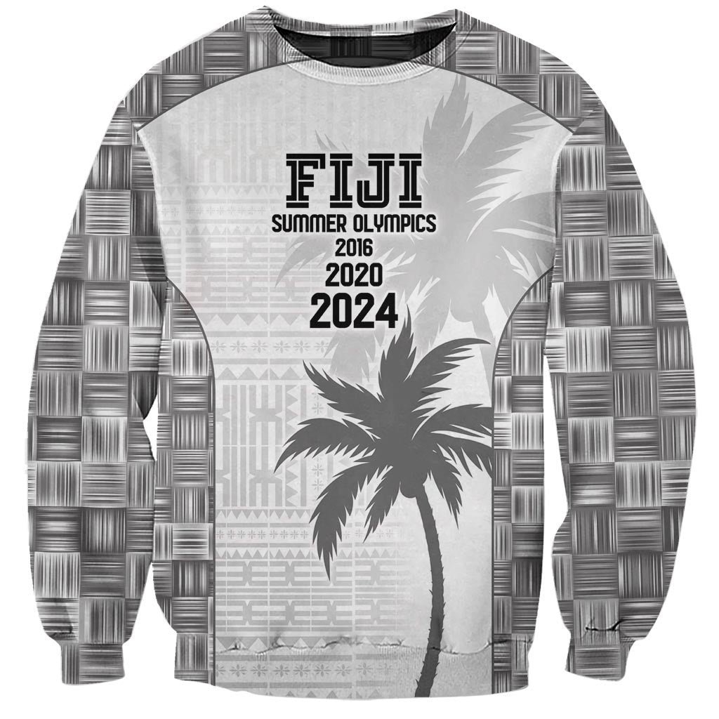 Custom Fiji Rugby Sweatshirt History Champions World Cup 7s - White
