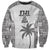 Custom Fiji Rugby Sweatshirt History Champions World Cup 7s - White
