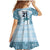 Custom Fiji Rugby Family Matching Mermaid Dress and Hawaiian Shirt History Champions World Cup 7s - Bllue