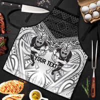 Custom Rugby New Zealand Black Fern Apron Niho Taniwha Inspired