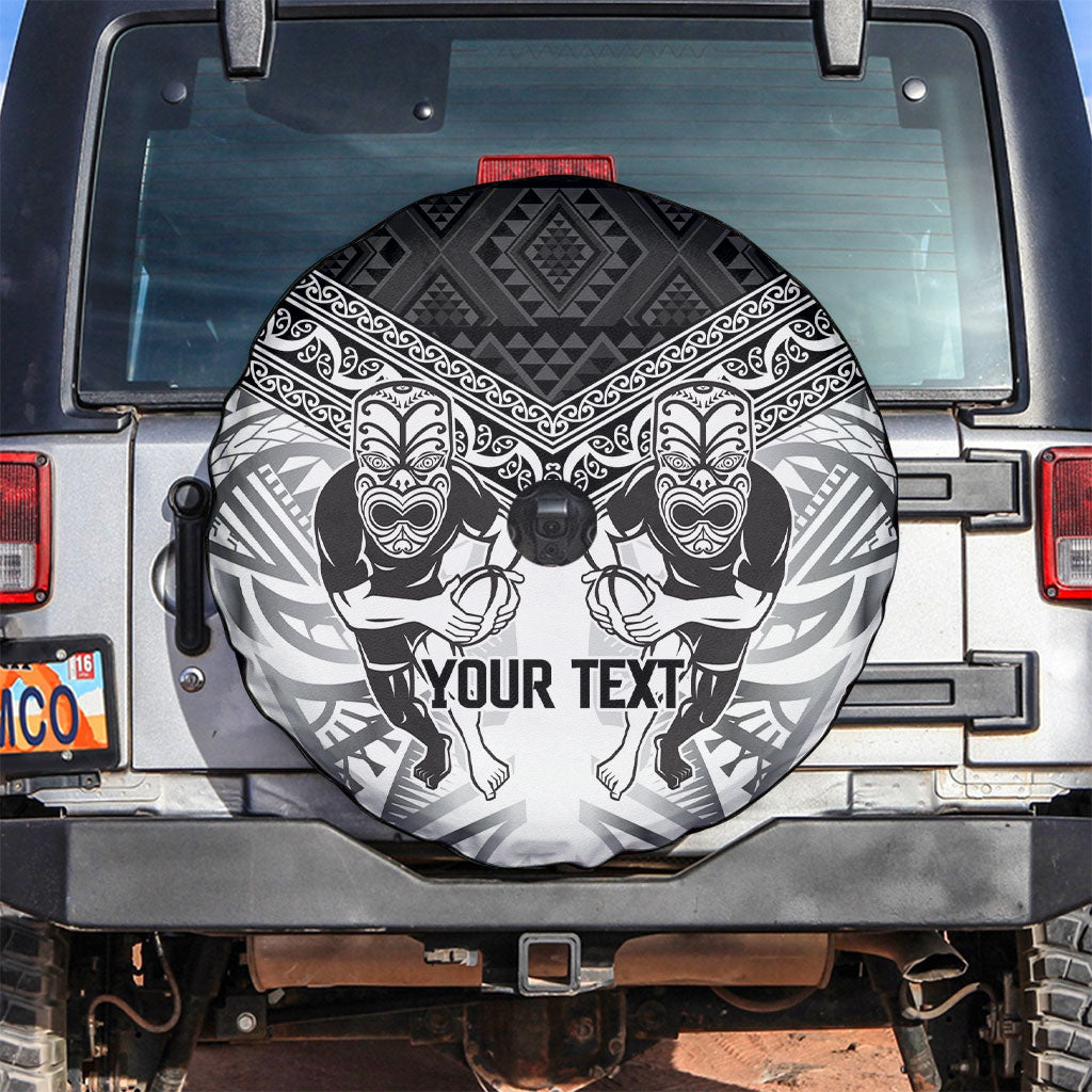 Custom Rugby New Zealand Black Fern Spare Tire Cover Niho Taniwha Inspired