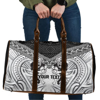 Custom Rugby New Zealand Black Fern Travel Bag Niho Taniwha Inspired