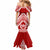 Tonga Rugby Mermaid Dress Proud Tongan Ngatu Kupesi World Cup 2023 No1 LT9 - Polynesian Pride