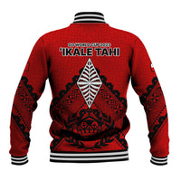Tonga Rugby Baseball Jacket Proud Tongan Ngatu Kupesi World Cup 2023 No2 LT9 - Polynesian Pride