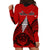 Tonga Rugby Hoodie Dress Proud Tongan Ngatu Kupesi World Cup 2023 No2 LT9 - Polynesian Pride