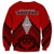 Tonga Rugby Sweatshirt Proud Tongan Ngatu Kupesi World Cup 2023 No2 LT9 - Polynesian Pride