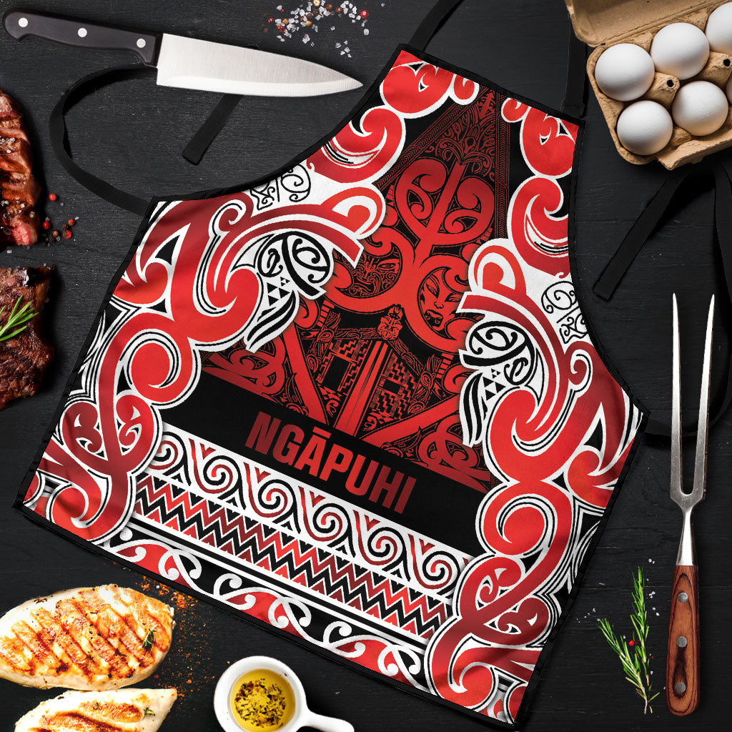 Aotearoa Iwi Ngapuhi Apron Maori Wharenui House Tribal Pattern
