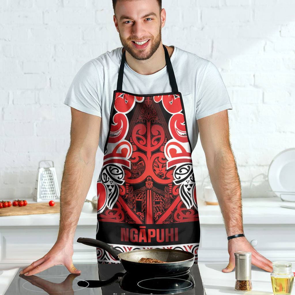 Aotearoa Iwi Ngapuhi Apron Maori Wharenui House Tribal Pattern