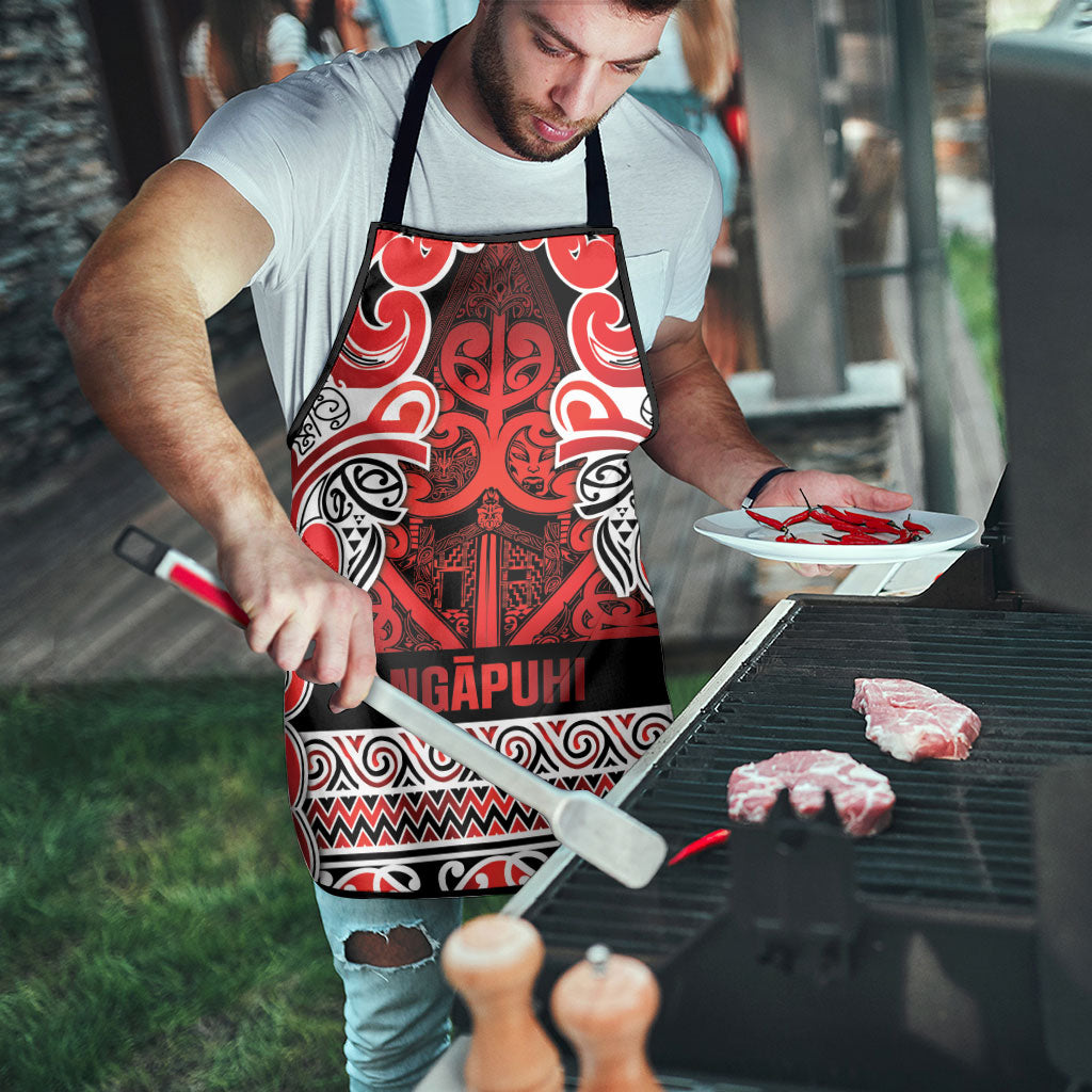 Aotearoa Iwi Ngapuhi Apron Maori Wharenui House Tribal Pattern