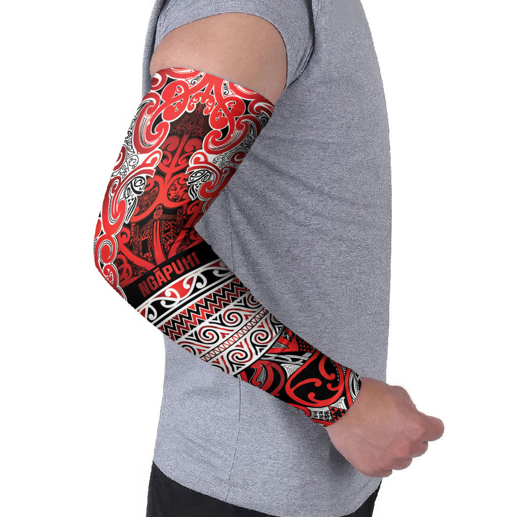 Aotearoa Iwi Ngapuhi Arm Sleeves Maori Wharenui House Tribal Pattern