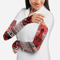 Aotearoa Iwi Ngapuhi Arm Sleeves Maori Wharenui House Tribal Pattern