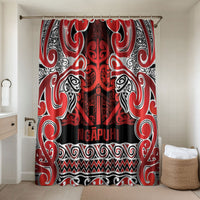 Aotearoa Iwi Ngapuhi Bathroom Set Maori Wharenui House Tribal Pattern