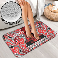 Aotearoa Iwi Ngapuhi Bathroom Set Maori Wharenui House Tribal Pattern