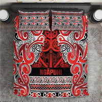 Aotearoa Iwi Ngapuhi Bedding Set Maori Wharenui House Tribal Pattern