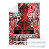 Aotearoa Iwi Ngapuhi Blanket Maori Wharenui House Tribal Pattern