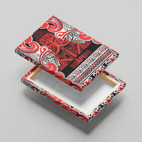 Aotearoa Iwi Ngapuhi Canvas Wall Art Maori Wharenui House Tribal Pattern