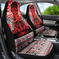 Aotearoa Iwi Ngapuhi Car Seat Cover Maori Wharenui House Tribal Pattern