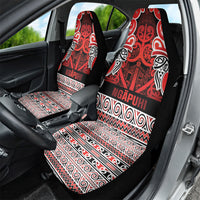 Aotearoa Iwi Ngapuhi Car Seat Cover Maori Wharenui House Tribal Pattern