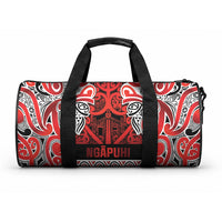 Aotearoa Iwi Ngapuhi Duffle Bag Maori Wharenui House Tribal Pattern