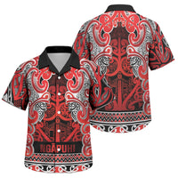 Aotearoa Iwi Ngapuhi Family Matching Tank Maxi Dress and Hawaiian Shirt Maori Wharenui House Tribal Pattern