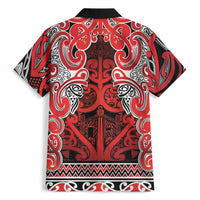 Aotearoa Iwi Ngapuhi Hawaiian Shirt Maori Wharenui House Tribal Pattern