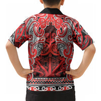 Aotearoa Iwi Ngapuhi Hawaiian Shirt Maori Wharenui House Tribal Pattern