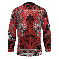 Aotearoa Iwi Ngapuhi Hockey Jersey Maori Wharenui House Tribal Pattern