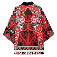 Aotearoa Iwi Ngapuhi Kimono Maori Wharenui House Tribal Pattern