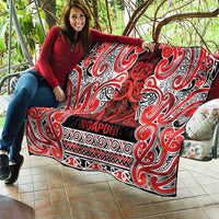 Aotearoa Iwi Ngapuhi Quilt Maori Wharenui House Tribal Pattern
