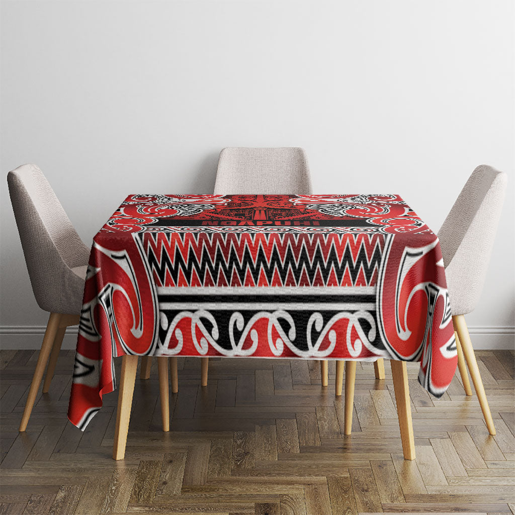 Aotearoa Iwi Ngapuhi Tablecloth Maori Wharenui House Tribal Pattern