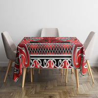 Aotearoa Iwi Ngapuhi Tablecloth Maori Wharenui House Tribal Pattern
