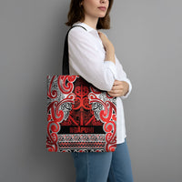 Aotearoa Iwi Ngapuhi Tote Bag Maori Wharenui House Tribal Pattern