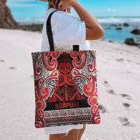 Aotearoa Iwi Ngapuhi Tote Bag Maori Wharenui House Tribal Pattern