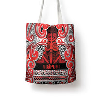 Aotearoa Iwi Ngapuhi Tote Bag Maori Wharenui House Tribal Pattern