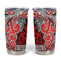 Aotearoa Iwi Ngapuhi Tumbler Cup Maori Wharenui House Tribal Pattern